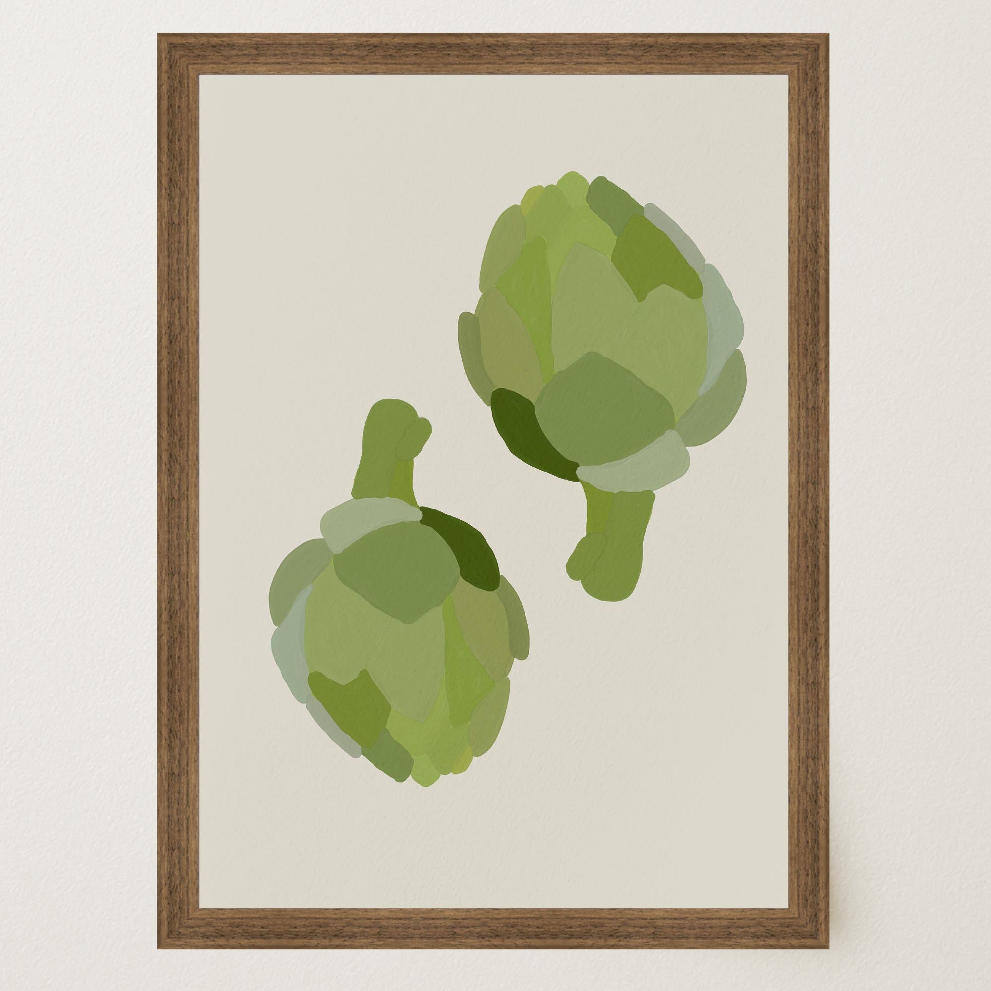 Artichoke Kitchen Wall Art Print-Skudaboo