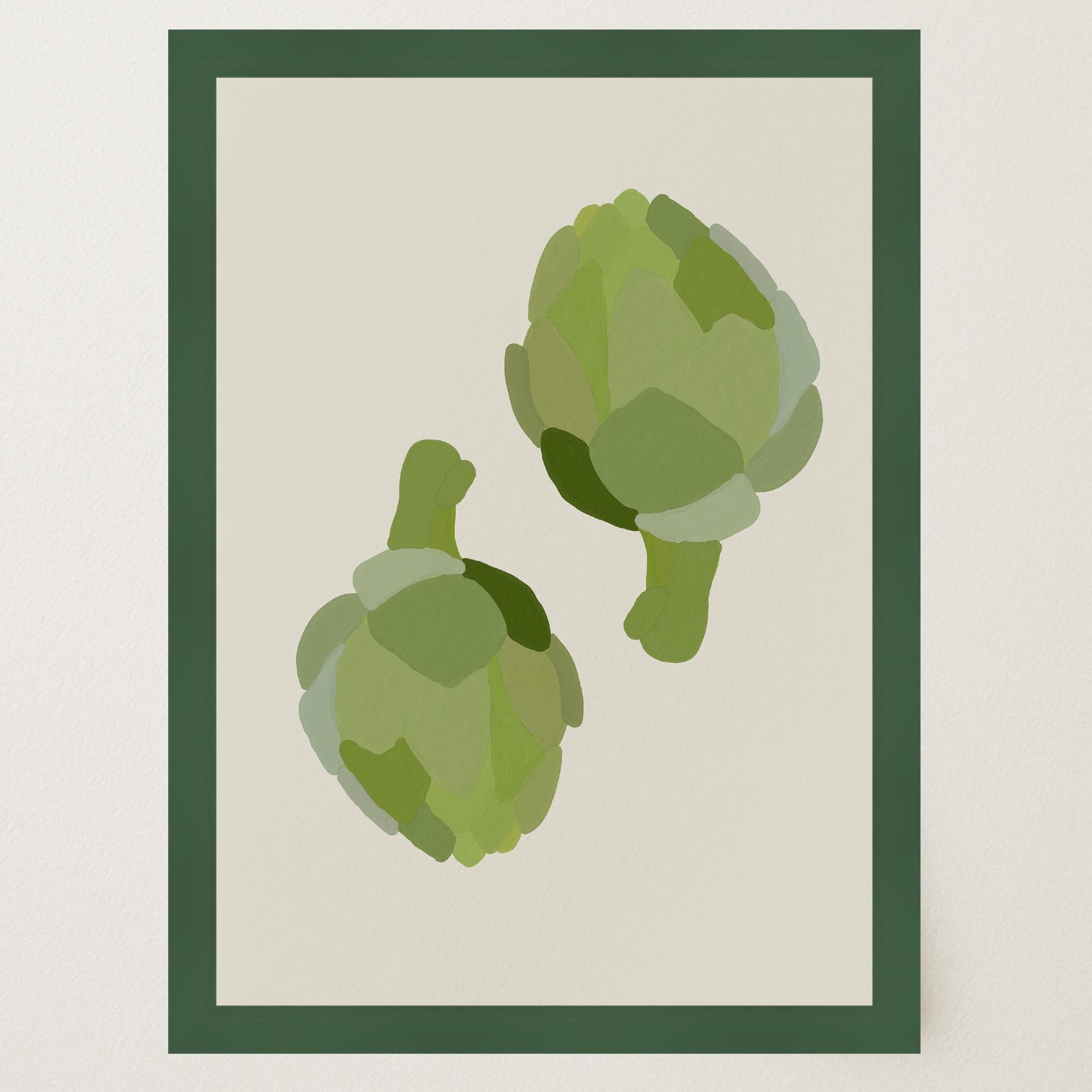 Artichoke Kitchen Wall Art Print-Skudaboo