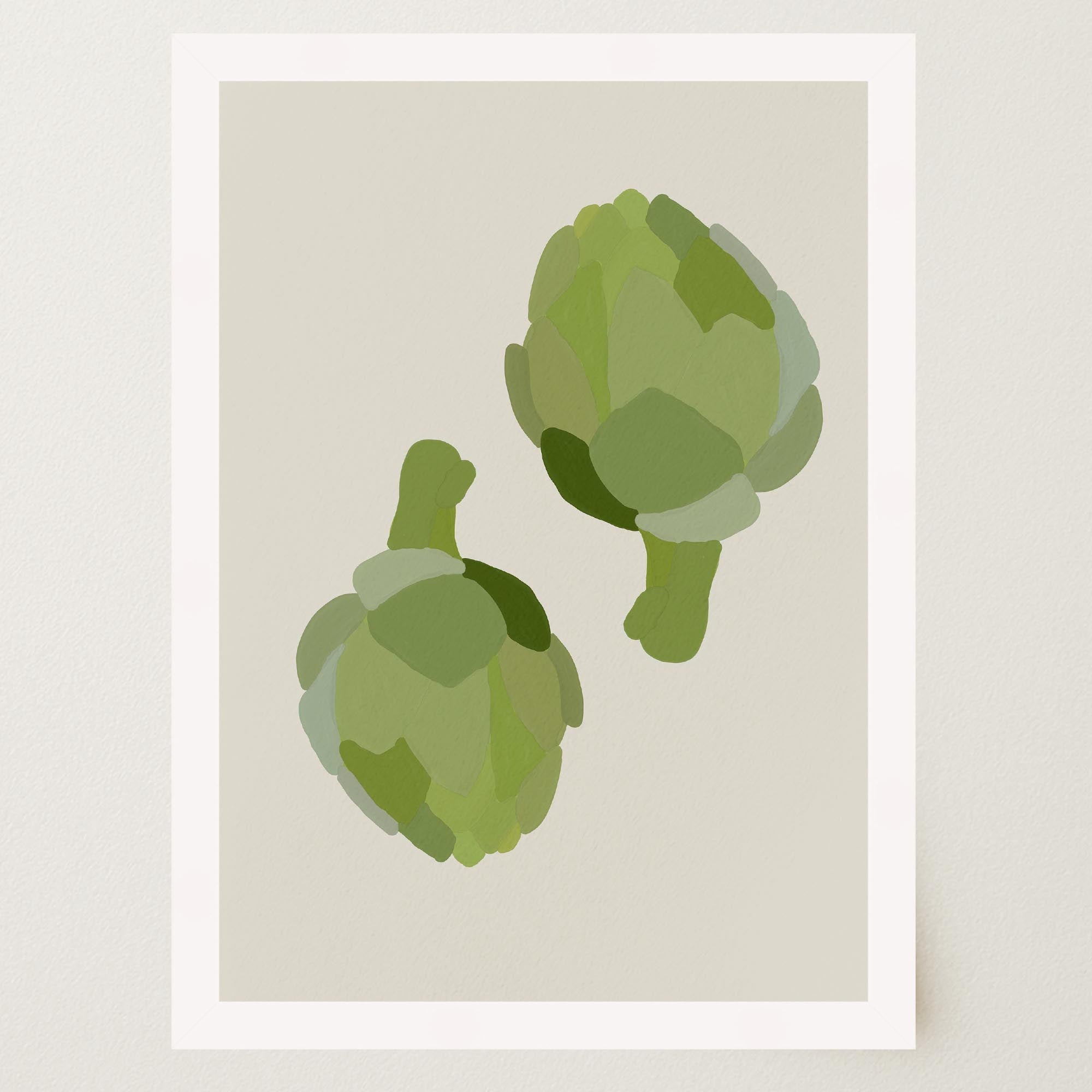 Artichoke Kitchen Wall Art Print-Skudaboo
