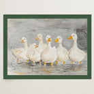 Flock of Ducks Nursery Wall Art Print-Skudaboo