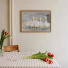 Flock of Ducks Nursery Wall Art Print-Skudaboo