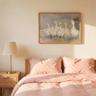 Flock of Ducks Nursery Wall Art Print-Skudaboo