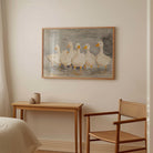 Flock of Ducks Nursery Wall Art Print-Skudaboo
