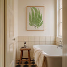 Vintage Fern Botanical Wall Art Print-Skudaboo