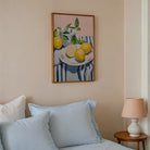Mediterranean Lemons Still Life Wall Art Print-Skudaboo
