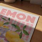 Lemon Tarte Still Life Retro Kitchen Wall Art Print-Skudaboo