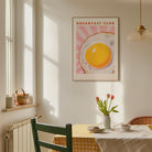 Breakfast Club Fried Egg Wall Art Print-Skudaboo