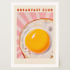 Breakfast Club Fried Egg Wall Art Print-Skudaboo