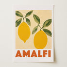 Amalfi Lemons Mediterranean Wall Art Print-Skudaboo