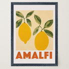 Amalfi Lemons Mediterranean Wall Art Print-Skudaboo
