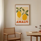 Amalfi Lemons Mediterranean Wall Art Print-Skudaboo