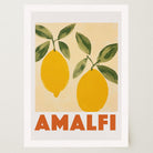 Amalfi Lemons Mediterranean Wall Art Print-Skudaboo
