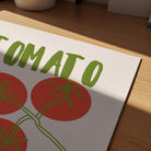 Minimalist Tomato Illustration Wall Art Print-Skudaboo