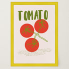 Minimalist Tomato Illustration Wall Art Print-Skudaboo