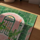 Mediterranean Garden Archway Wall Art Print-Skudaboo