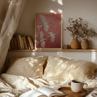 Flying Crane Birds Wall Art Print-Skudaboo