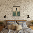 Woman Into the Sea Wall Art Print-Skudaboo