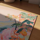 Orange Orchard Landscape Art Print-Skudaboo