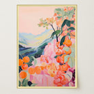 Orange Orchard Landscape Art Print-Skudaboo