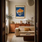 Orange Bowl Still Life Wall Art Print-Skudaboo