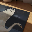 White Swan Wall Art Print-Skudaboo