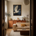 White Swan Wall Art Print-Skudaboo