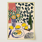 Lemons Still Life Kitchen Wall Art Print-Skudaboo