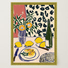 Lemons Still Life Kitchen Wall Art Print-Skudaboo