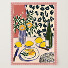 Lemons Still Life Kitchen Wall Art Print-Skudaboo