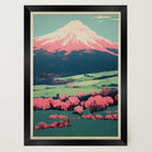 Mount Fuji Landscape Wall Art Print-Skudaboo