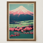 Mount Fuji Landscape Wall Art Print-Skudaboo
