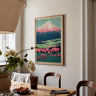 Mount Fuji Landscape Wall Art Print-Skudaboo