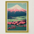 Mount Fuji Landscape Wall Art Print-Skudaboo