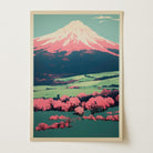 Mount Fuji Landscape Wall Art Print-Skudaboo