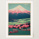Mount Fuji Landscape Wall Art Print-Skudaboo
