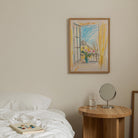 Pastel Cityscape Wall Art Print-Skudaboo