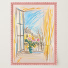 Pastel Cityscape Wall Art Print-Skudaboo
