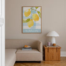 La Dolce Vita Lemons Wall Art Print-Skudaboo
