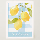 La Dolce Vita Lemons Wall Art Print-Skudaboo