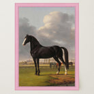 Vintage Horse Portrait Art Print-Skudaboo