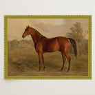 Vintage Horse Portrait Art Print-Skudaboo