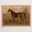 Vintage Horse Portrait Art Print-Skudaboo