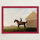 Jockey Horse Racing Vintage Wall Art Print-Skudaboo