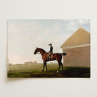 Jockey Horse Racing Vintage Wall Art Print-Skudaboo