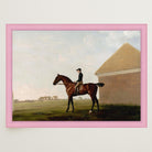 Jockey Horse Racing Vintage Wall Art Print-Skudaboo