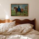 Horse and Rider Vintage Equestrian Wall Art Print-Skudaboo