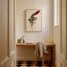 Parakeet Bird Vintage Wall Art Print-Skudaboo