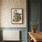 Heron Bird Vintage Nature Wall Art Print-Skudaboo