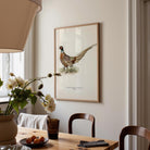 Pheasant Vintage Wildlife Wall Art Print-Skudaboo