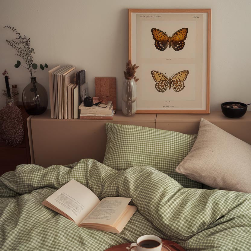 Butterfly and Moth Vintage Wall Art Print-Skudaboo